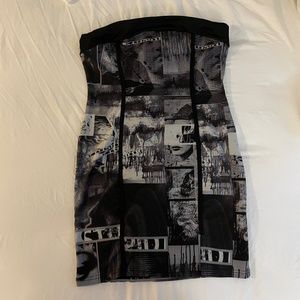 Graphic y2k dress